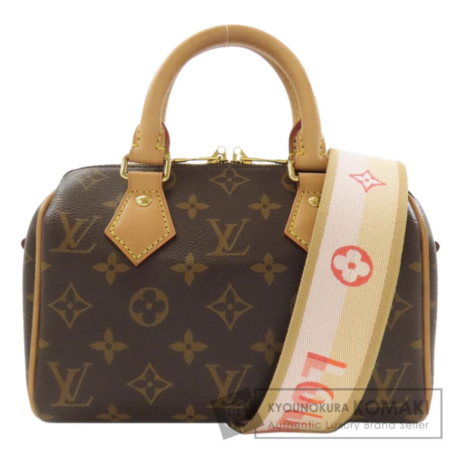 極美品 LOUIS VUITTON ルイヴィトン ハンドバッグ スピーディバンドリエール20 M46594 レザー PVC ブラウン ゴールド金具 中古 4a001241 極美品 LOUIS VUITTON ルイヴィトン ハンドバッグ スピーディバンド