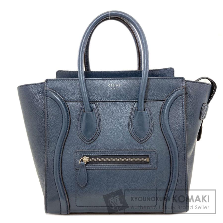 CELINE（セリーヌ） ラゲージマイクロ トートバッグ カーフ レディース 