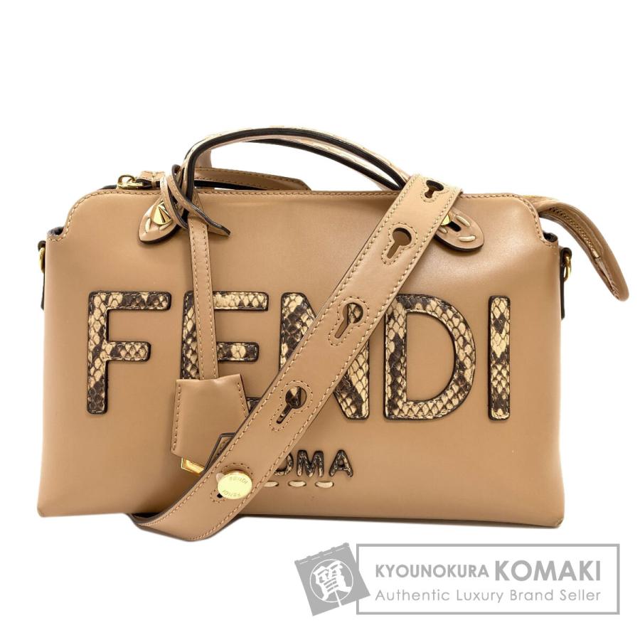FENDI（フェンディ） バイザウェイ 2WAY ハンドバッグ パイソン 