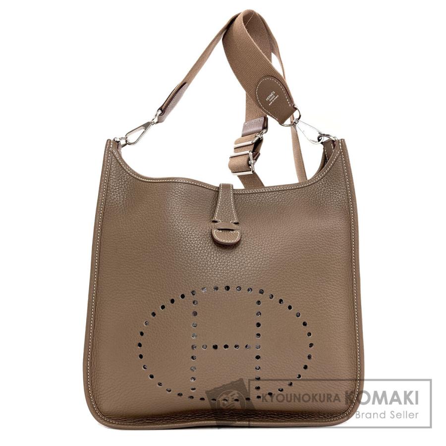 HERMES エルメス エブリン PM シルバー金具 ショルダーバッグ エプソン レディース [中古] HERMES（エルメス） エブリン3 PM エトープ シルバー金具 ショルダー