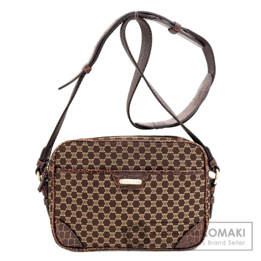 CELINE（セリーヌ） マカダム柄 ショルダーバッグ キャンバス