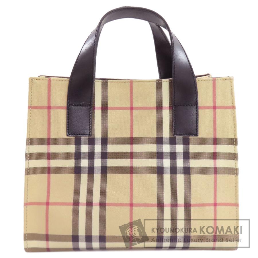 BURBERRY（バーバリー） バーバリーチェック ハンドバッグ PVC 