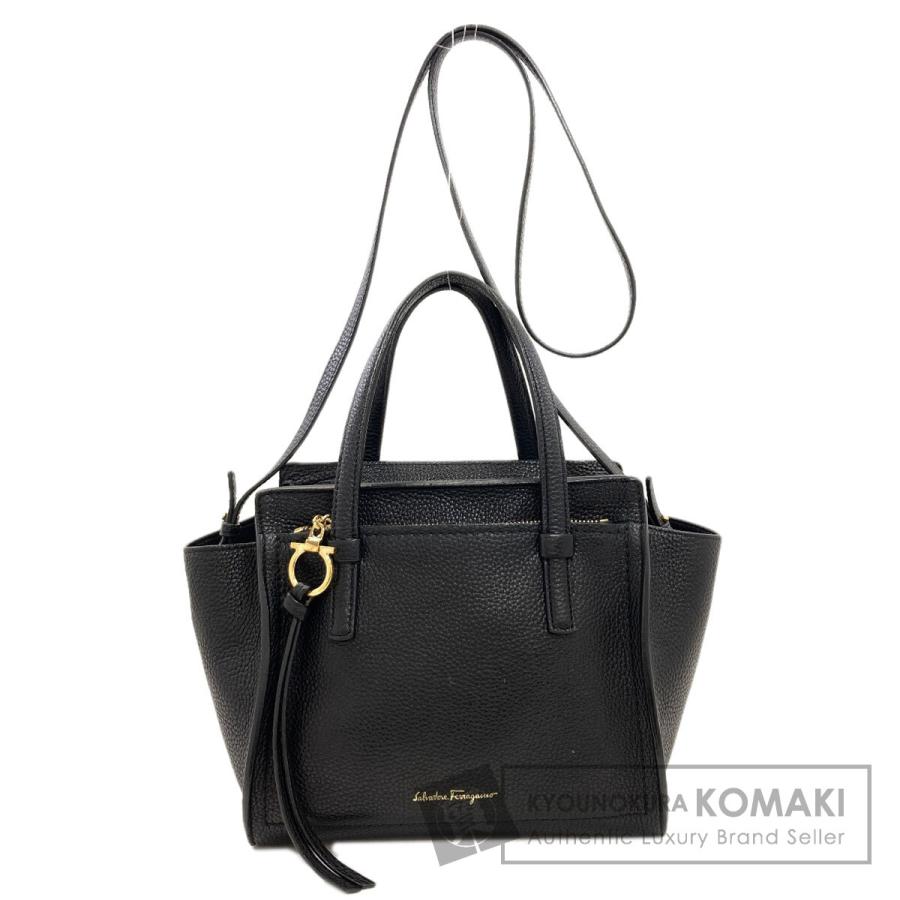 レア品 サルヴァトーレ フェラガモ ハンドバッグ パーティーバッグ レザー GY サルヴァトーレフェラガモ(Salvatore Ferragamo)サルヴァトーレ