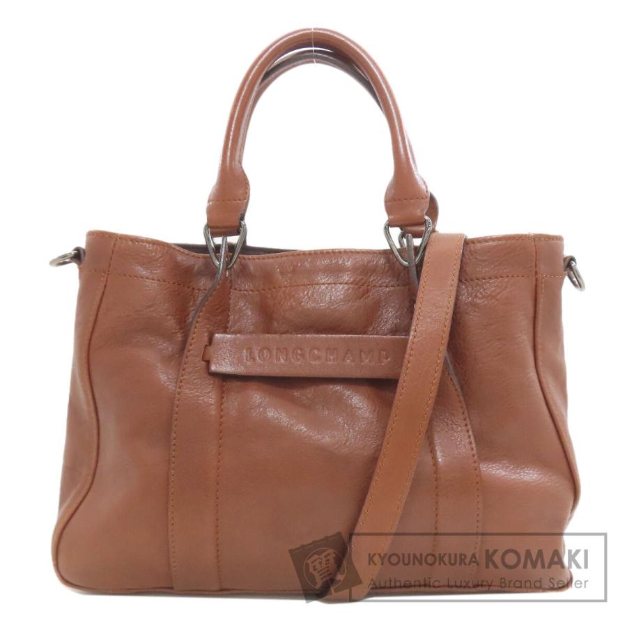 LONGCHAMP（ロンシャン） 3D 2WAY ハンドバッグ レザー レディース 