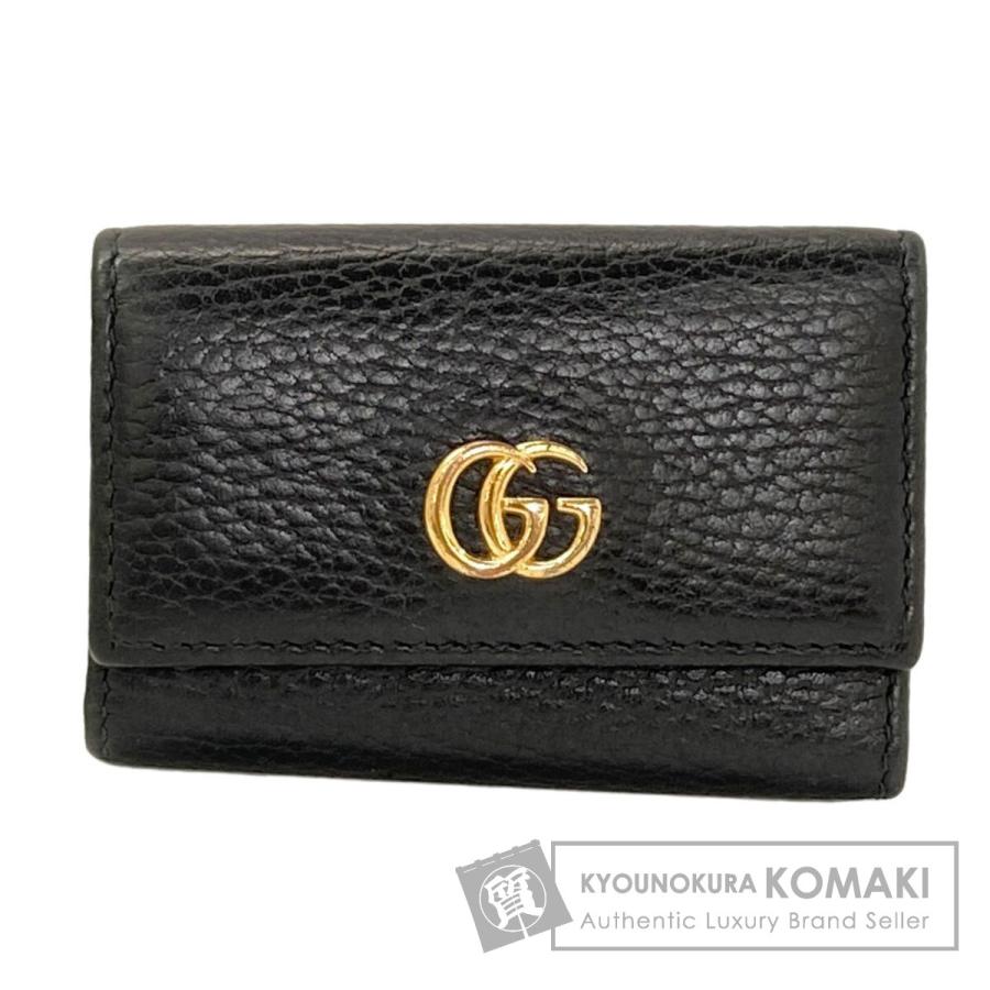 GUCCI（グッチ） 456118 GGマーモント キーケース レザー レディース