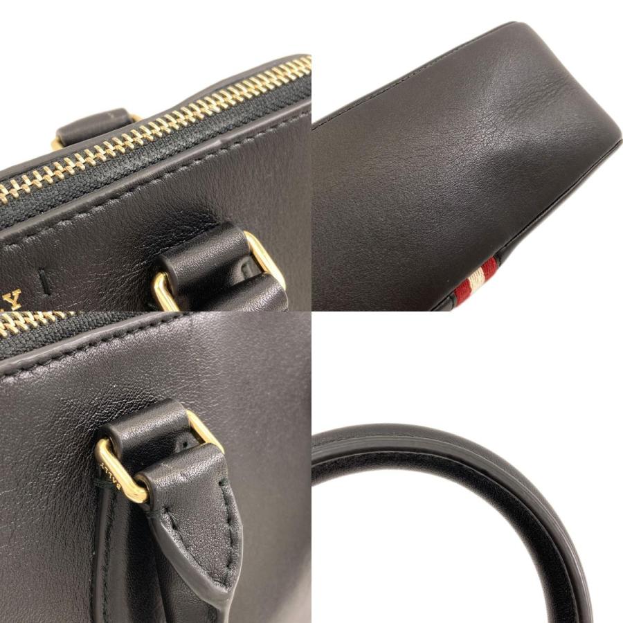 Bally（バリー） バリーストライプ 2WAY ハンドバッグ レザー 