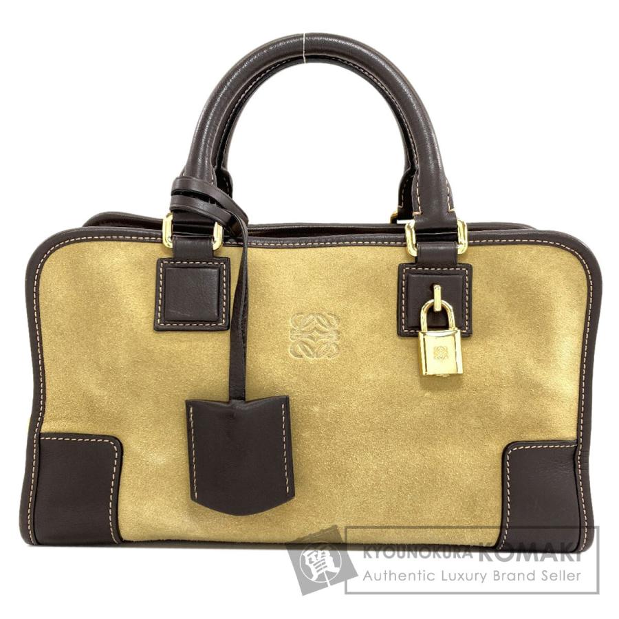 LOEWE（ロエベ） アマソナ ハンドバッグ スウェード レディース 中古 