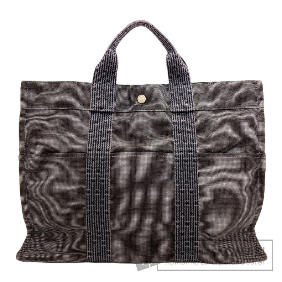 HERMES エルメス エールラインMM トートバッグ ハンドバッグ キャンバス HERMES（エルメス） エールラインMM ハンドバッグ キャンバス