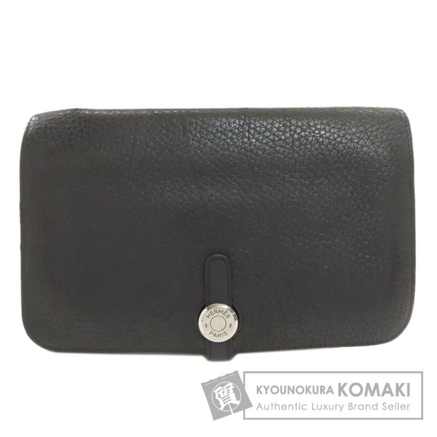HERMES（エルメス） ドゴンGM デュオ シルバー金具 長財布（小銭入れ 