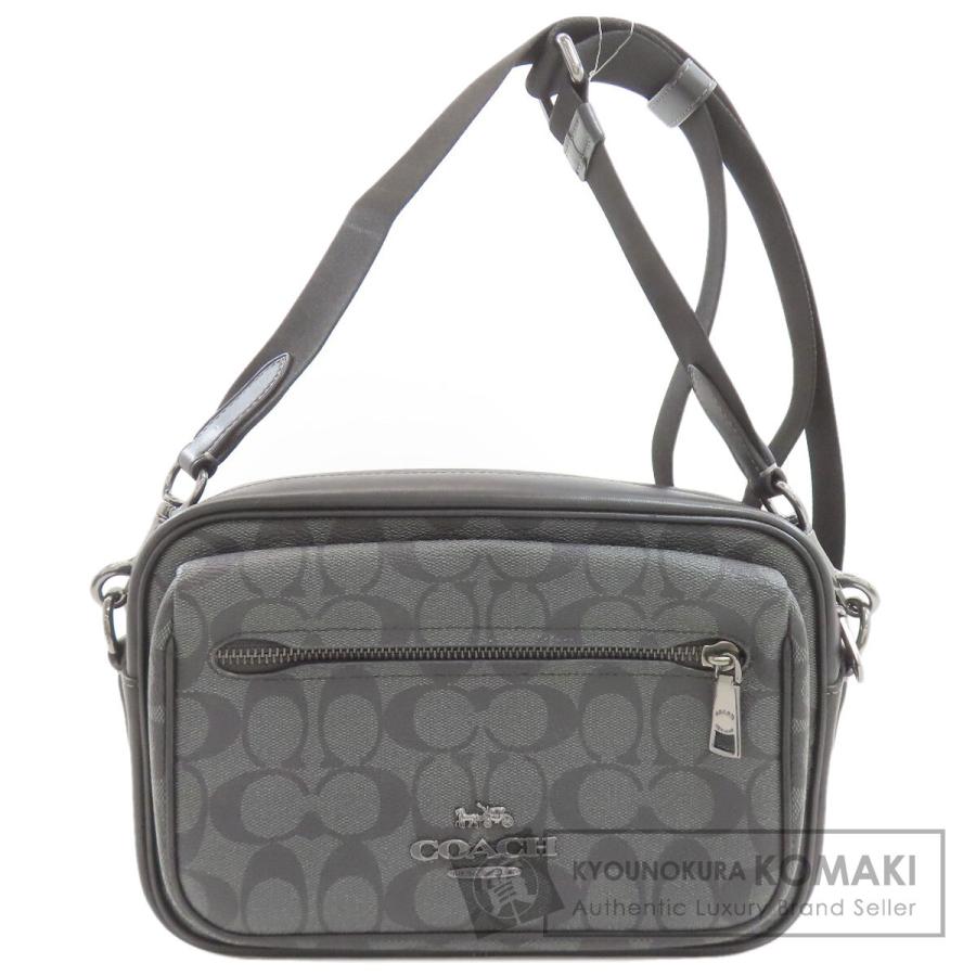 COACH（コーチ） CJ510 エリアス シグネチャー ショルダーバッグ PVC 