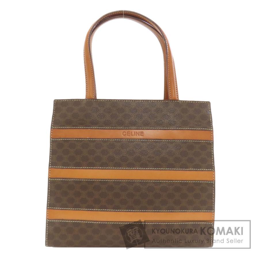 CELINE（セリーヌ） マカダム柄 ハンドバッグ PVC レディース 中古 