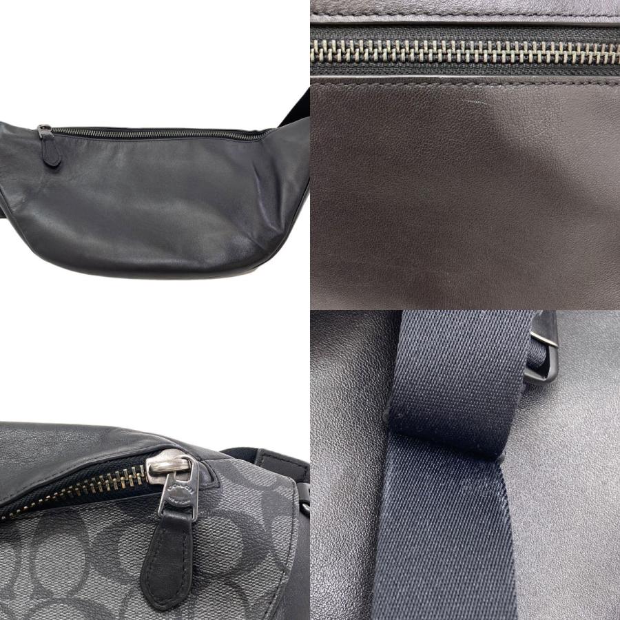 COACH（コーチ） F78777 シグネチャー ボディバッグ PVC レディース
