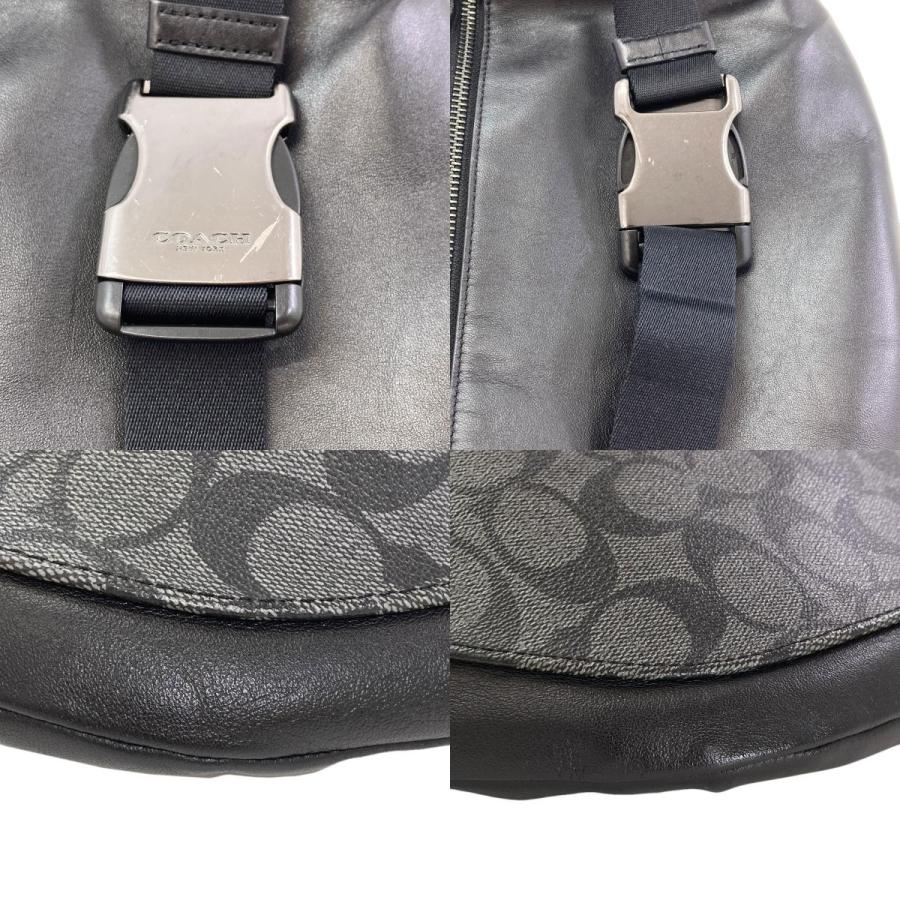 COACH（コーチ） F78777 シグネチャー ボディバッグ PVC レディース