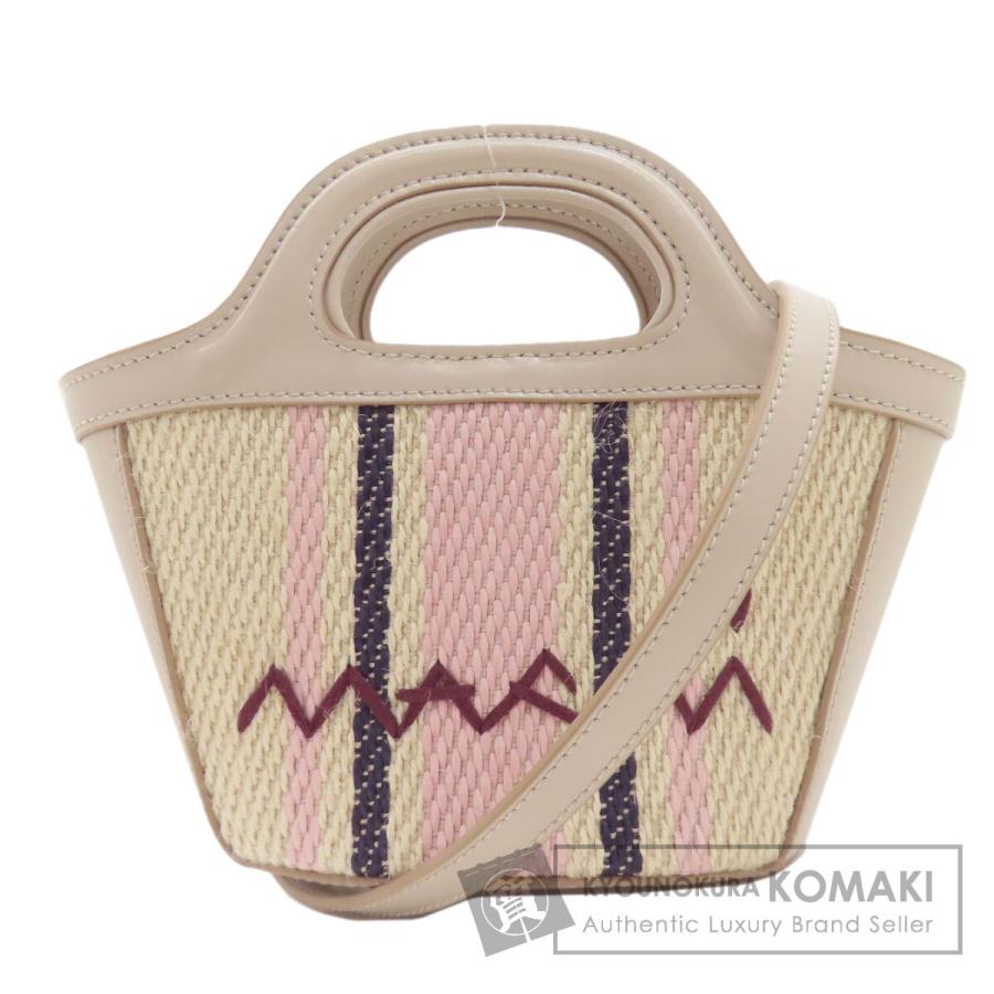マルニ　ハンドバッグ　未使用 MARNI（マルニ） トロピカリア 2WAY ハンドバッグ レザー レディース