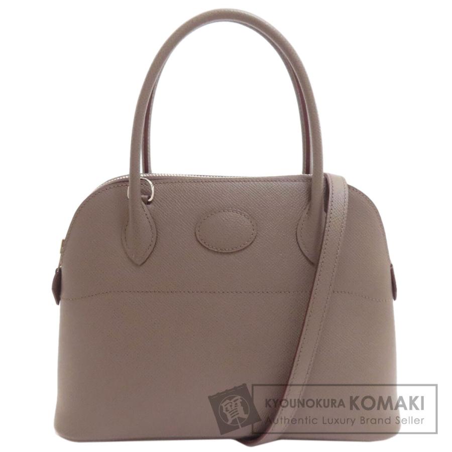 HERMES エルメス ボリード27 エプソン エタン HERMES（エルメス） ボリード27 エタン シルバー金具 ハンドバッグ