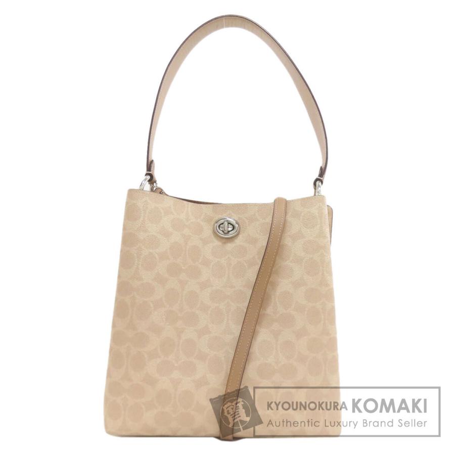 COACH（コーチ） 89003 シグネチャー 2WAY ハンドバッグ PVC 