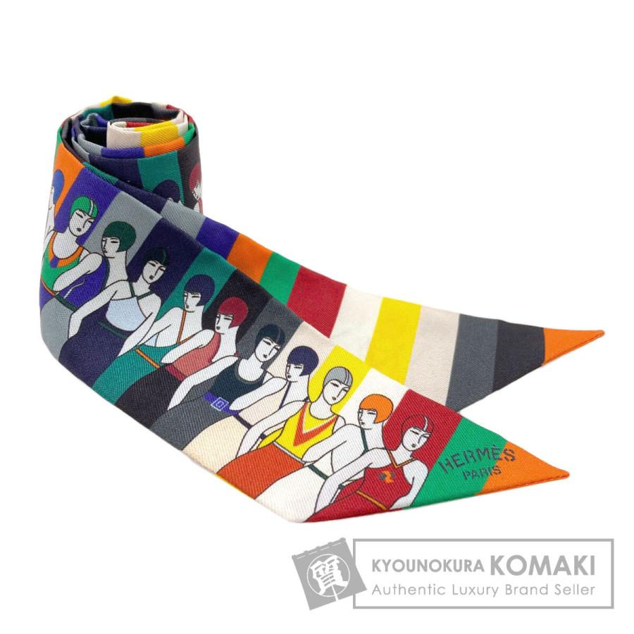 HERMES　エルメス　 ツイリー 　スカーフ　シルク HERMES（エルメス） ツイリー スカーフ シルク レディース 中古