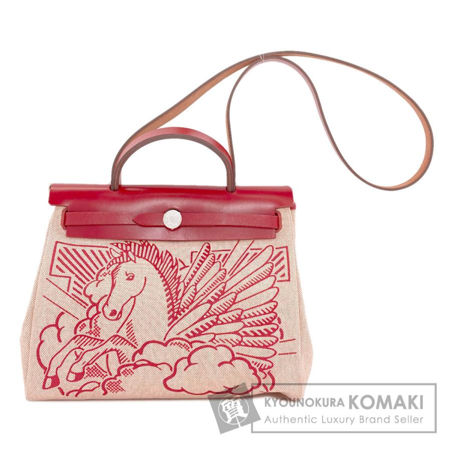 HERMES（エルメス） エールバッグジップ31 ペガサスポップ シルバー 