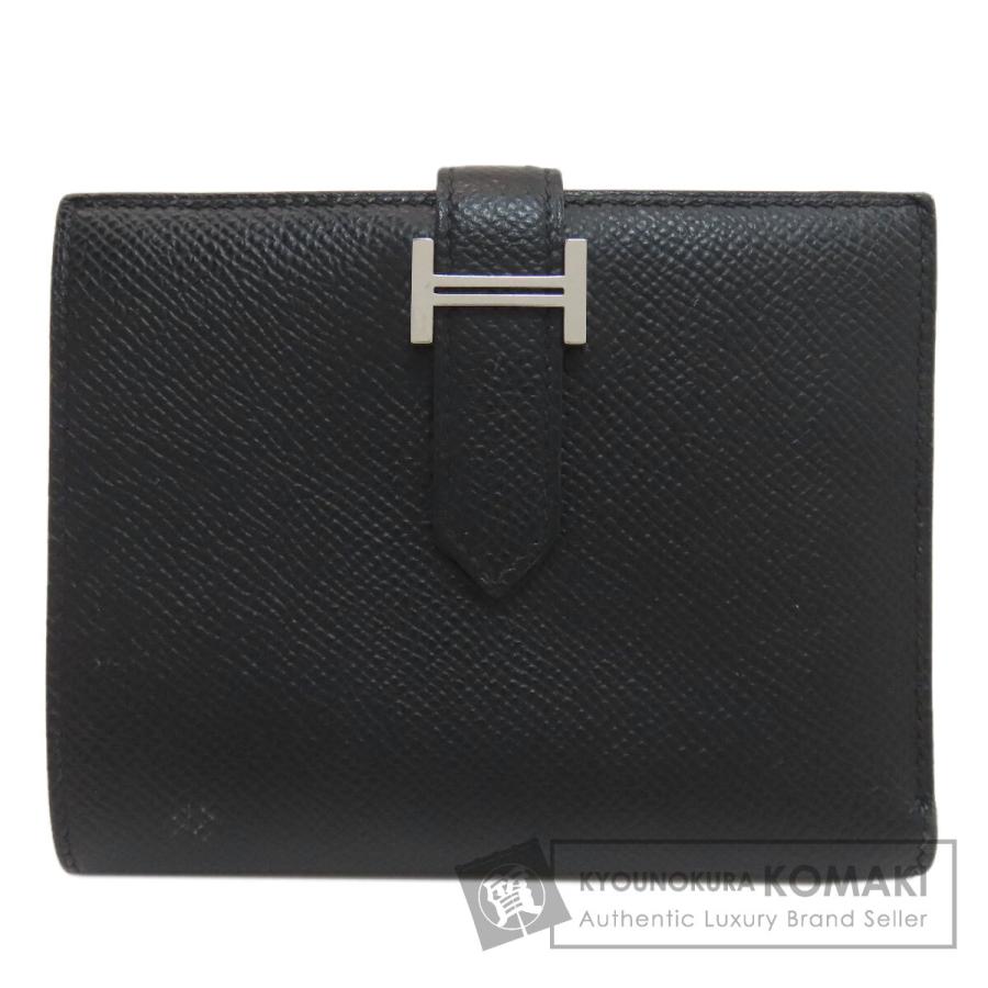 HERMES（エルメス） ベアンコンパクト シルバー金具 二つ折り財布 