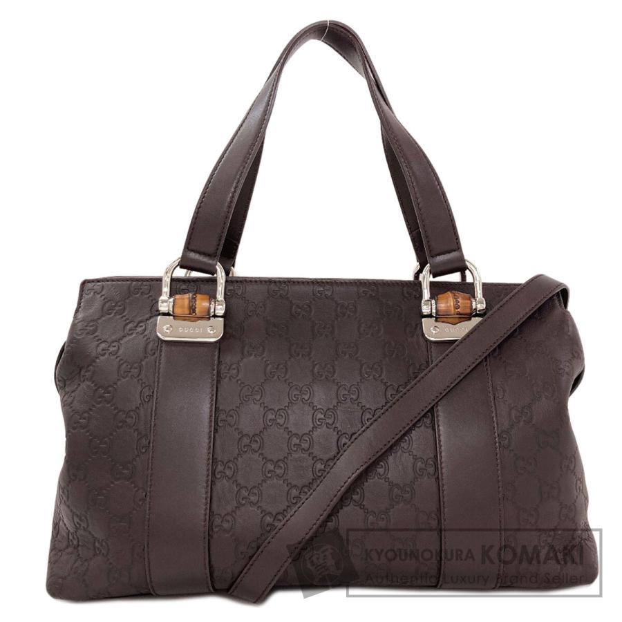GUCCI（グッチ） 355772 バンブー GG グッチシマ 2WAY トートバッグ 