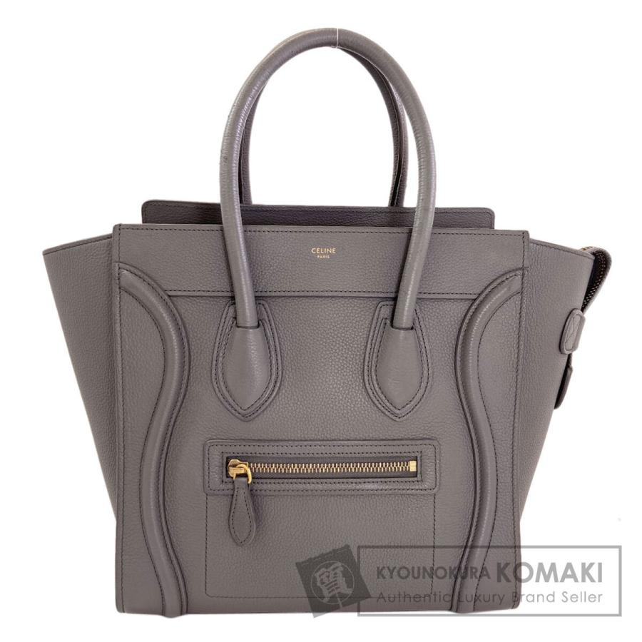 CELINE（セリーヌ） ラゲージ マイクロ トートバッグ カーフ 