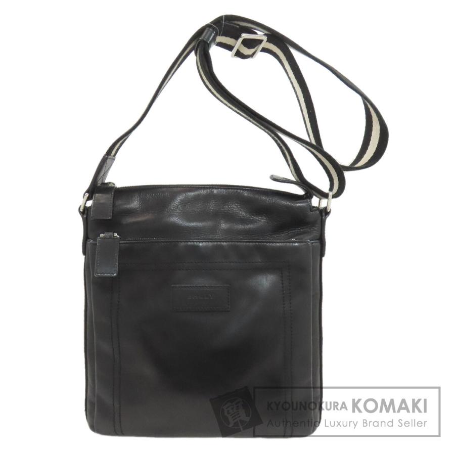 Bally（バリー） ロゴ ショルダーバッグ レザー レディース 中古