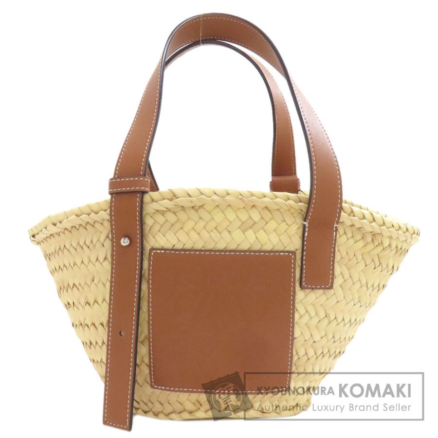 LOEWE ロエベ バスケットバッグ スモール 未使用 ラフィア カゴバッグ LOEWE（ロエベ） バスケットバッグ スモール トートバッグ ラフィア