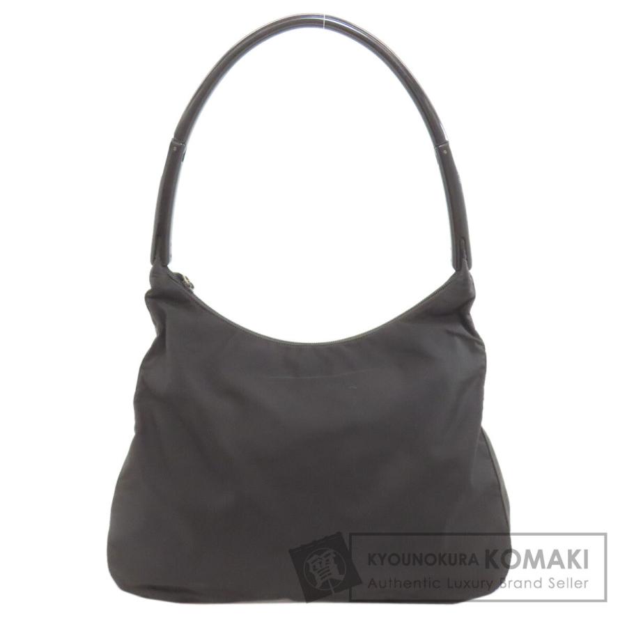 PRADA（プラダ） ロゴ金具 トートバッグ ナイロン素材 レディース 中古