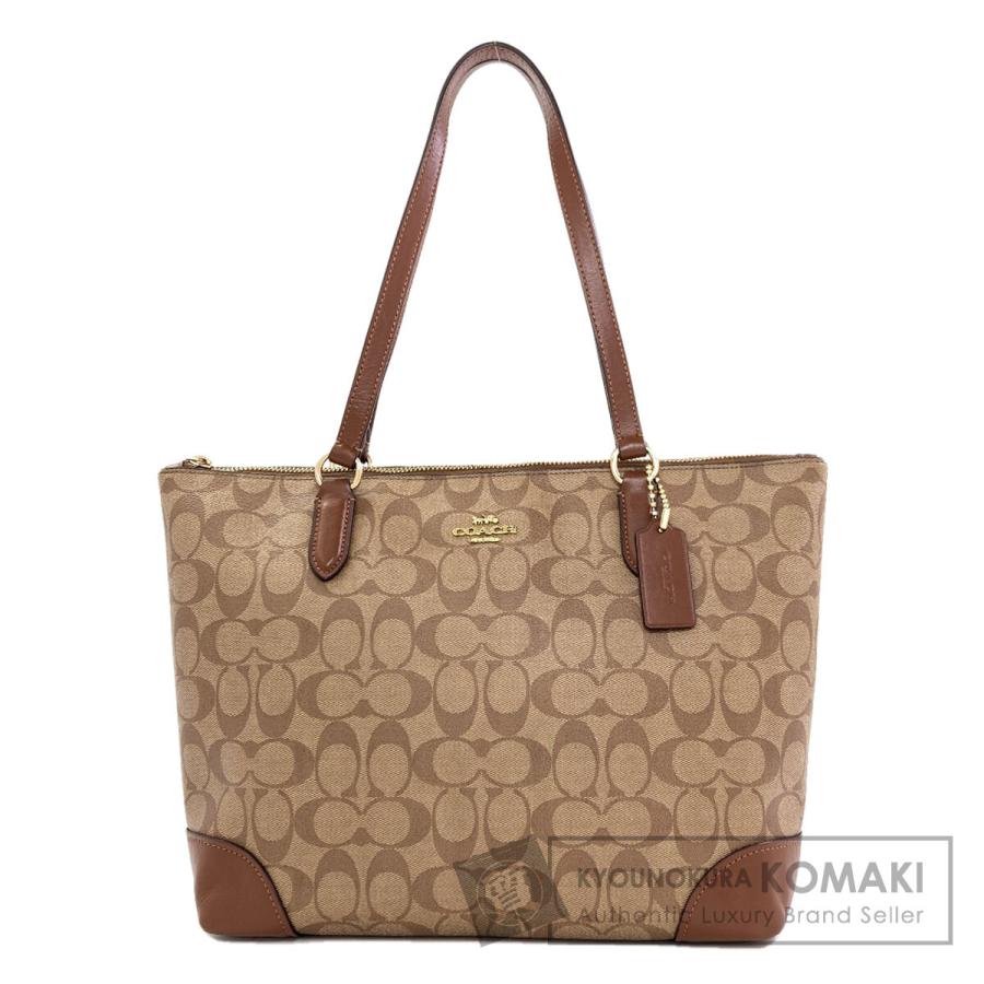 COACH（コーチ） F29208 シグネチャー トートバッグ PVC レディース 