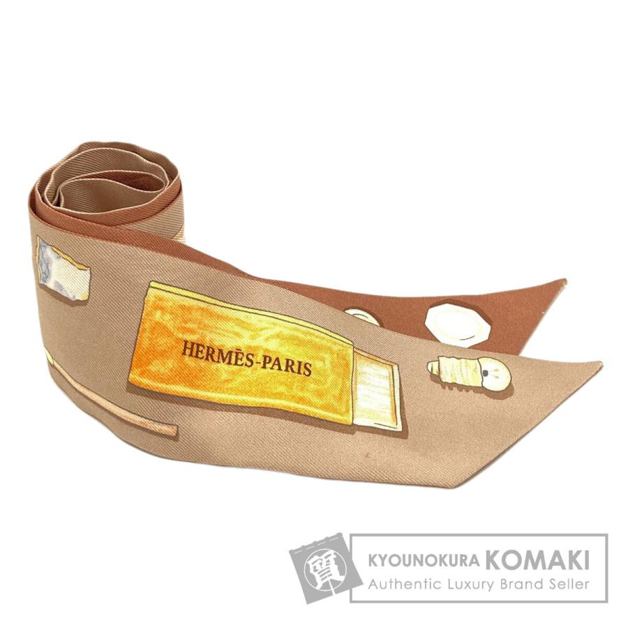HERMES（エルメス） ツイリー スカーフ シルク レディース 中古