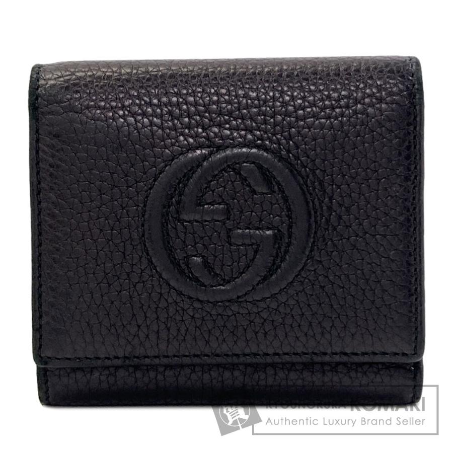 GUCCI（グッチ） 351485 ソーホー インターロッキングG 三つ折り財布