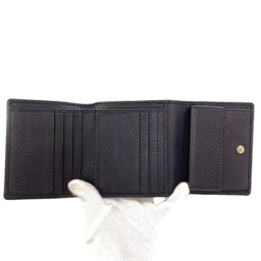 GUCCI（グッチ） 351485 ソーホー インターロッキングG 三つ折り財布