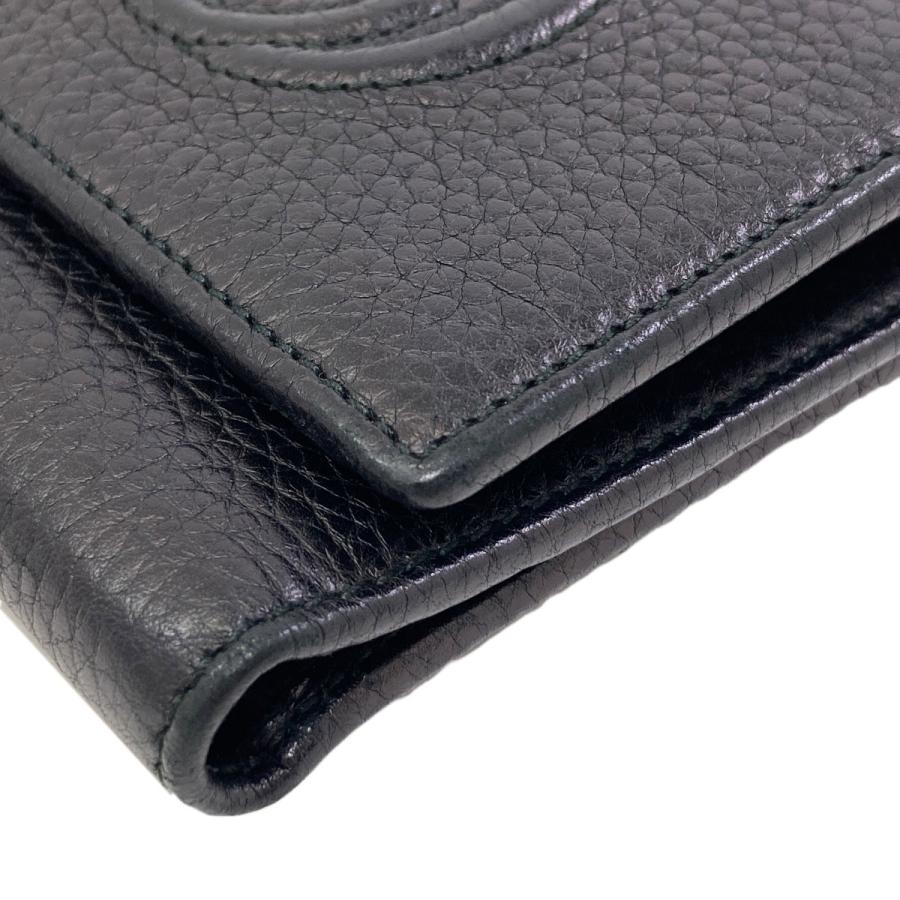 GUCCI（グッチ） 351485 ソーホー インターロッキングG 三つ折り財布