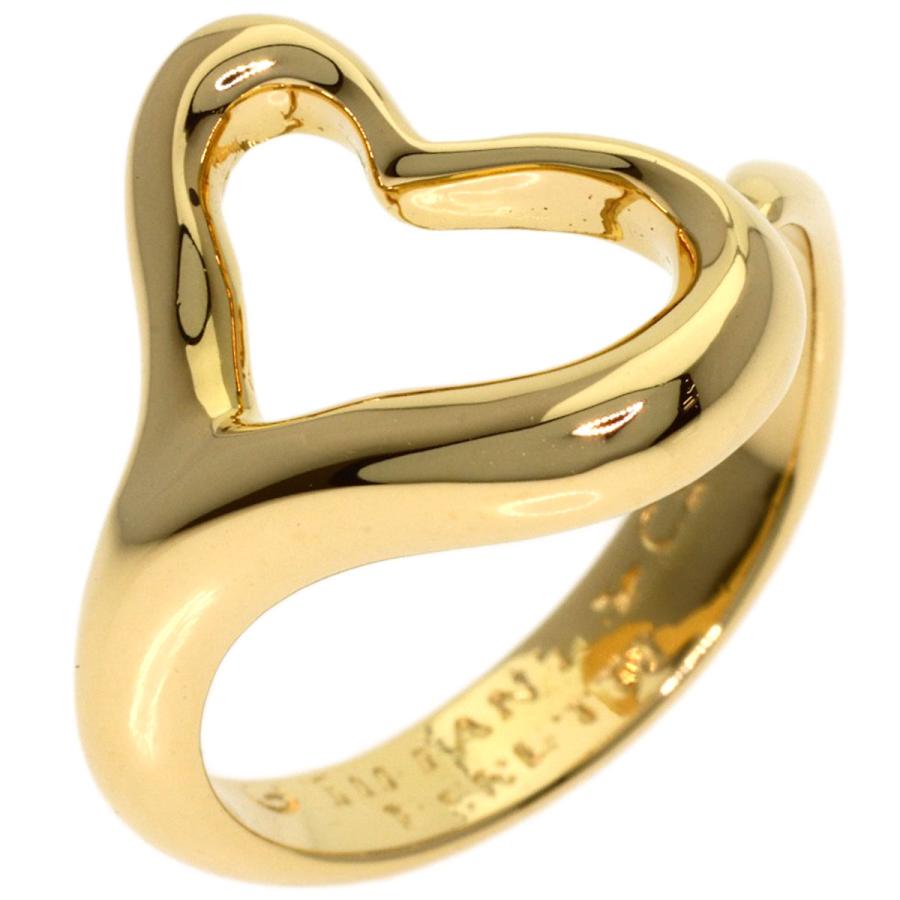 TIFFANY&Co.（ティファニー） オープンハート リング・指輪 K18