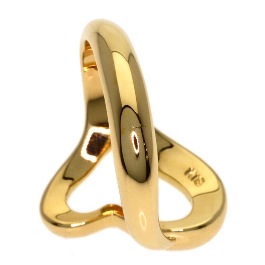 TIFFANY&Co.（ティファニー） オープンハート リング・指輪 K18