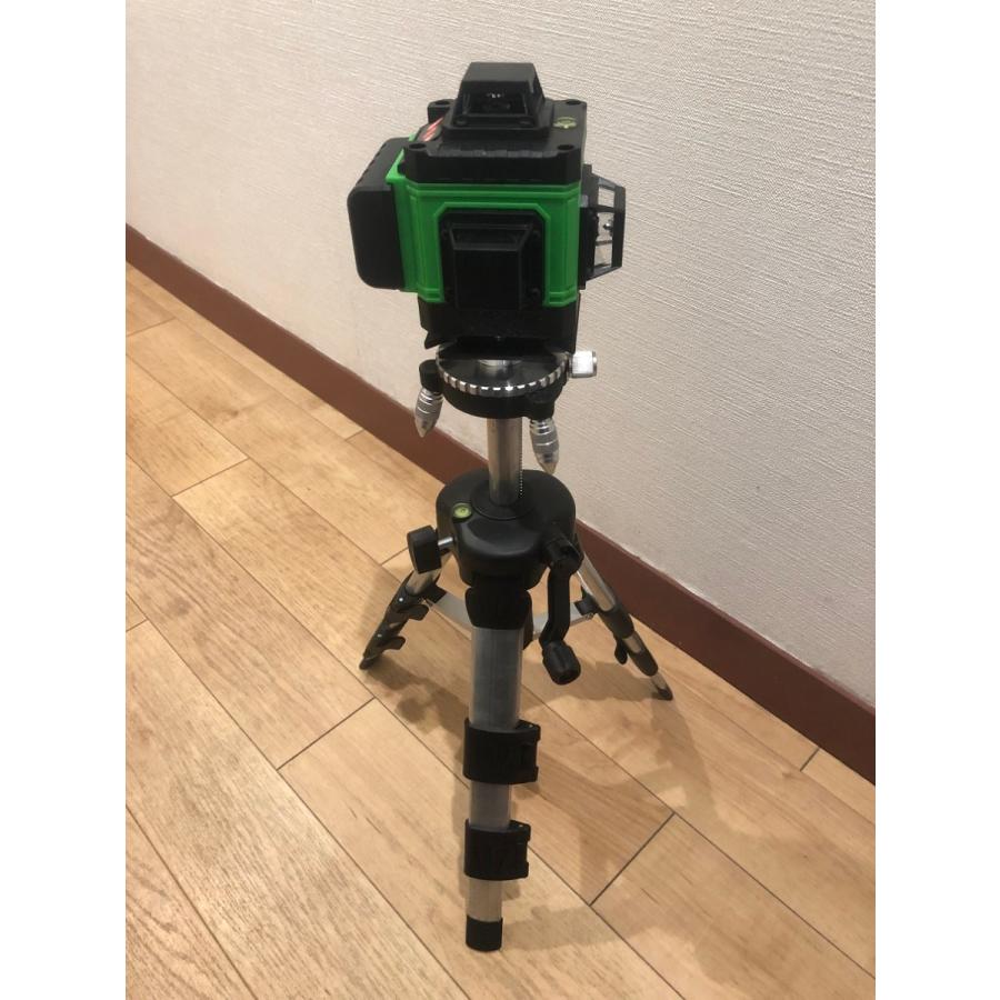 16ライングリーンレーザー墨出し器水平器/4D墨出し機/墨出器/1.2M三脚付き 16ライングリーン レーザー墨出し器/測定器/墨出し機/水準器/墨出器4D