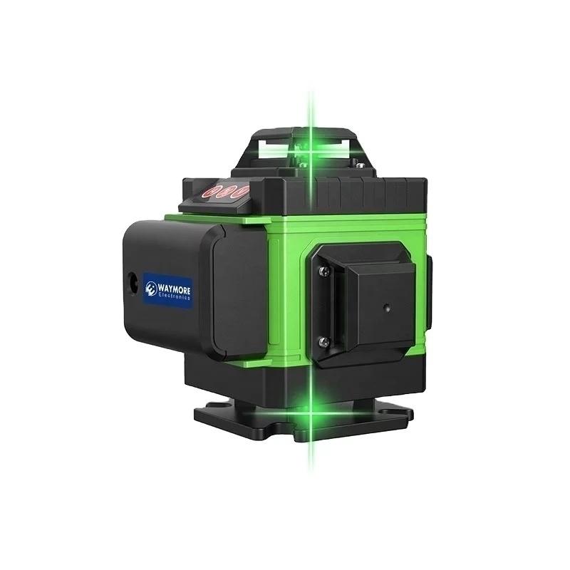 16ライングリーン レーザー墨出し器/測定器/墨出し機/墨出器4D 16ライングリーン レーザー墨出し器/測定器/墨出し機/墨出器4D