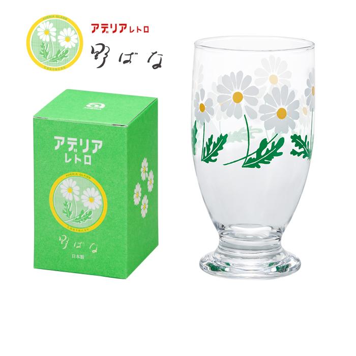 ADERIA アデリア レトロ グラス 台付きグラス 320 昭和レトロ aderia