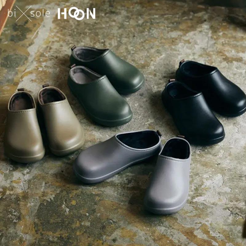 サンダル ツッカケ ボアサンダル bi×sole HOON 冬のサンダル 外履き あったかサンダル バイソールホーン  フロンティア　