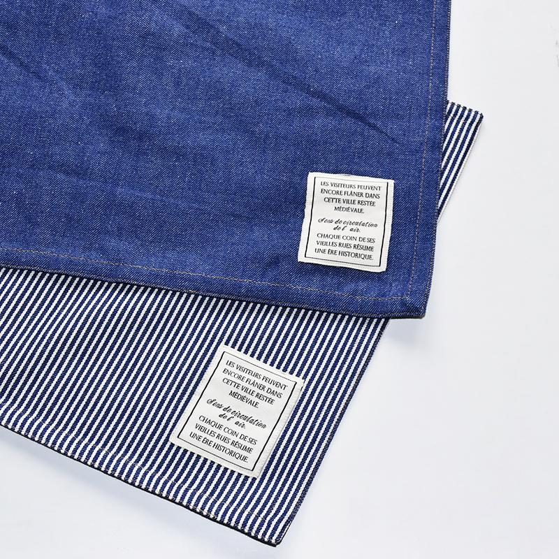 ランチョンマット1枚 ブラウ プレイスマット デニム ヒッコリーストライプ Ike 1934 京都 Blue Lapin ヤフー店 通販 Yahoo ショッピング