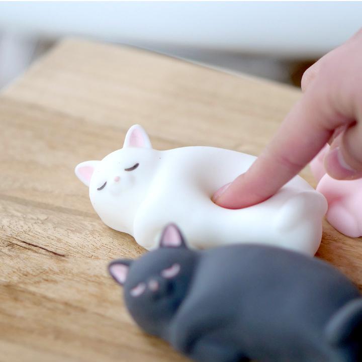 ノルコーポレーション ミニぷにねこ リラックスグッズ 癒し ストレス