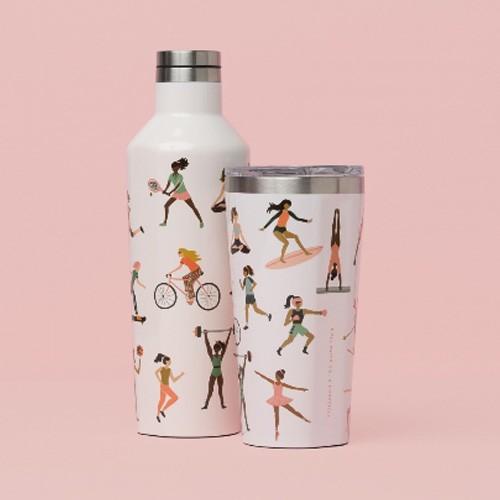 ライフルペーパー タンブラー16oz Sports Girls  16oz コークシクル CORKCICLE ステンレス 保温保冷 母の日 RIFLE PAPER CO. 蓋つき｜kyouto-bluelapin｜05