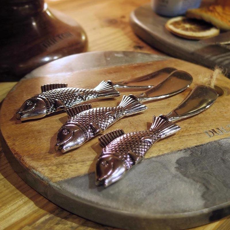DULTON（ダルトン） バターナイフ フィッシュ 魚 ステンレス