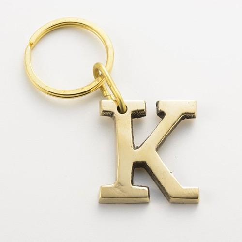 真鍮イニシャルキーリング ブラス キーホルダー BRASS LETTER 真鍮イニシャルキーリング ブラス キーホルダー BRASS LETTER