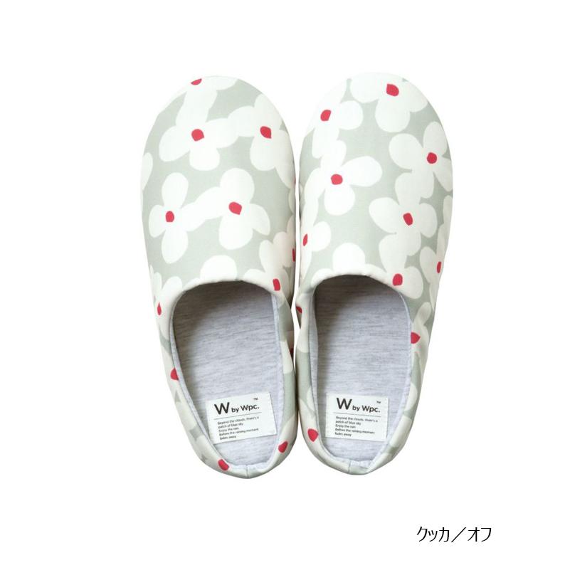 Wpc. ルームシューズ スリッパ 室内履き 北欧風デザイン : 京都