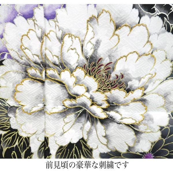 セール】 仕立付き 正絹振袖 フルセット32点 白色 くすみ色 花柄 セール】 仕立付き 正絹振袖 フルセット32点 白色 くすみ色 花柄