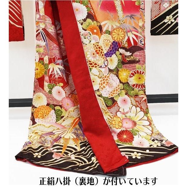 丹後ちりめん　正絹反物　振袖 kyouto-usagido_f-171-t