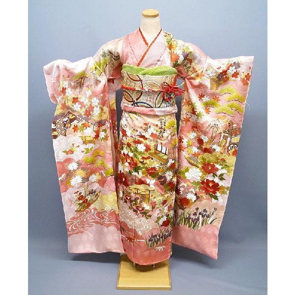 特選品 藤井 寛 手描友禅振袖 f-866 古典柄振袖 : 京都うさぎ堂 - 通販