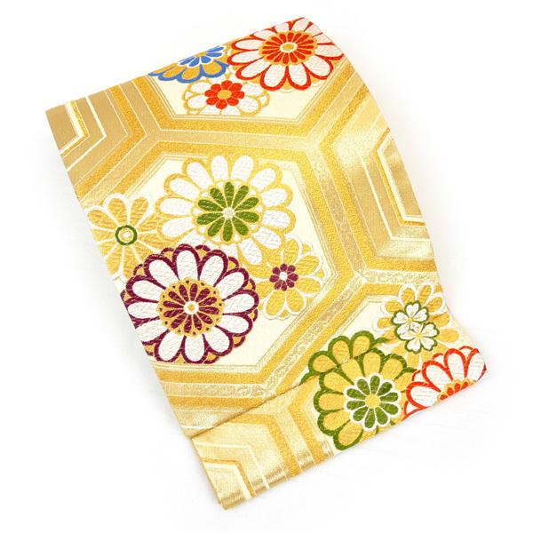 セール】52.000円→29.700円 仕立て付き 振袖用 袋帯 絹 成人式 結婚式