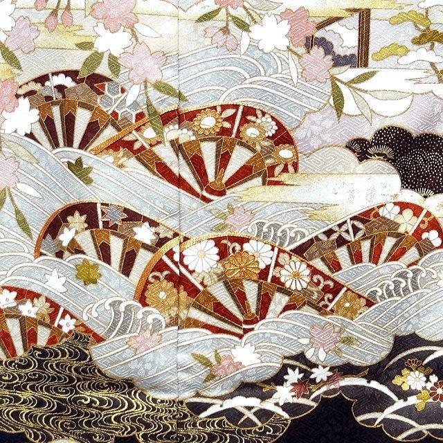 特選品 藤井 寛 手描友禅訪問着 h-126 : 京都うさぎ堂 - 通販 - Yahoo